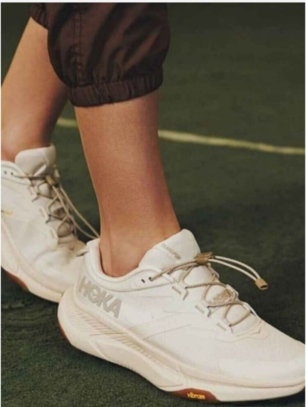 Size 9.5 - Women's Hoka Transport Beige